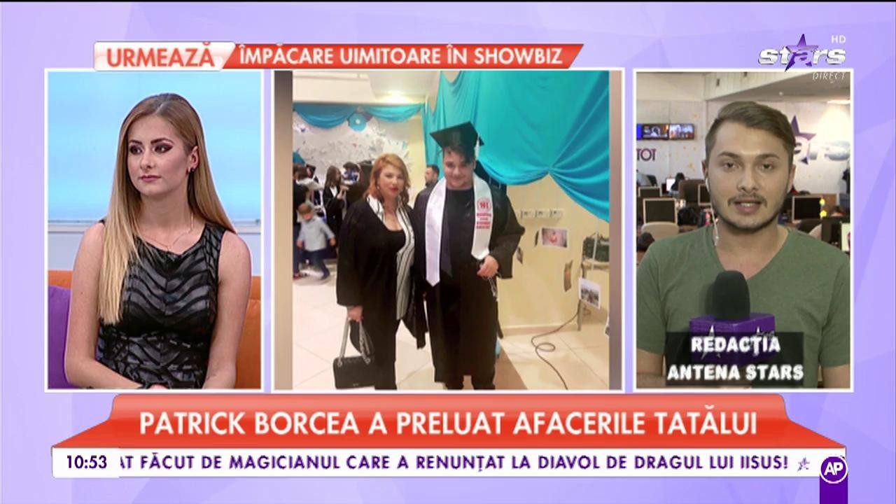 Așchia nu sare departe de trunchi. Patrick Borcea a preluat afacerile tatălui său