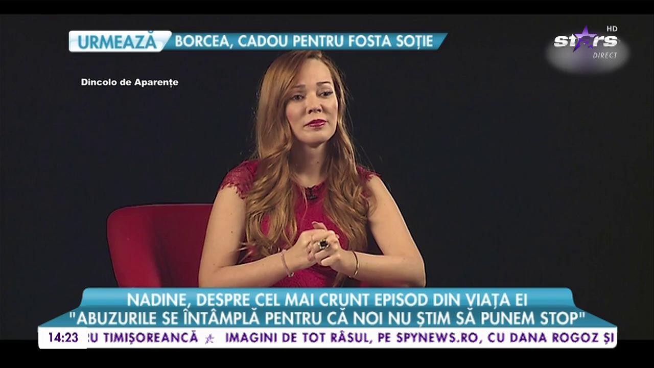 Nadine, despre cel mai crunt episod din viața ei: &rdquo;Am trecut peste faptul că am fost agresată&rdquo;