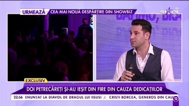 Cristi Dules: &bdquo;Doi petrecăreți s-au luat la bătaie pe dedicațiile date de mine&rdquo;