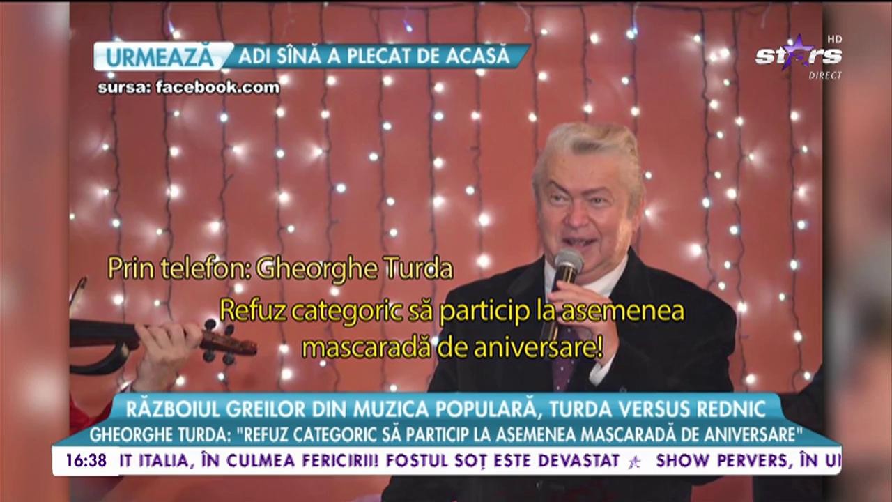 Un nou război &icirc;n muzica populară! Gheorghe Turda este foc şi pară pe Lupu Rednic