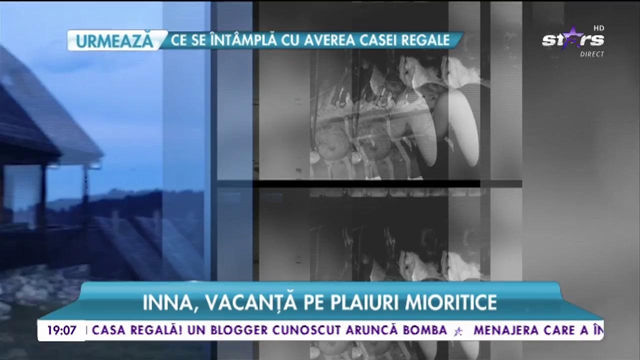 Inna, vacanță pe plaiuri mioritice