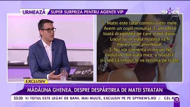 Mădălina Ghenea explică &icirc;n direct la Agenţia Vip cum stau lucrurile &icirc;ntre ea şi Matei Stratan. Prima declaraţie a frumoasei actriţe