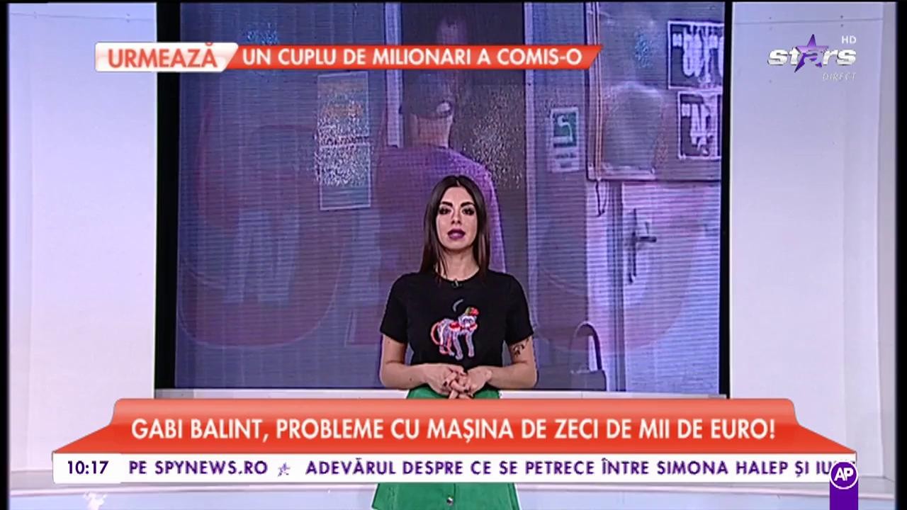 Gabi Balint, probleme cu mașina de zeci de mii de euro! A mers de urgență &icirc;n service