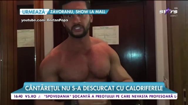 Viaţa de artist este grea, iar Dorian Popa a simţit-o pe pielea lui! C&acirc;ntăreţul a petrecut o noapte &icirc;ntreagă &icirc;n frig!