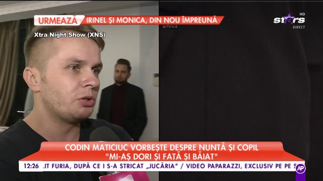 Codin Maticiuc vobește despre nuntă și copil: &rdquo;Mi-aș dori și fată și băiat&rdquo;