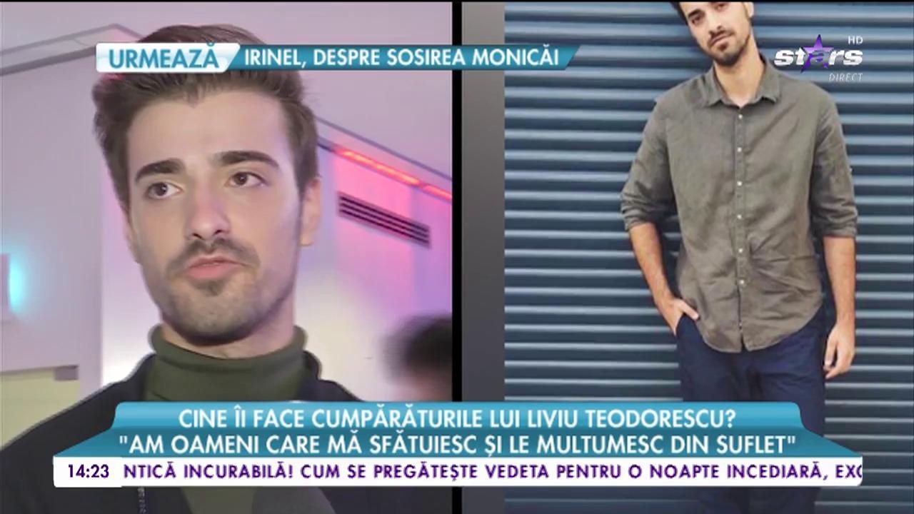 Cine &icirc;i face cumpărăturile lui Liviu Teodorescu: &rdquo;Mi-aș dori să dau mai multă atenție modei&rdquo;
