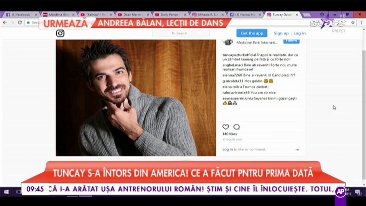 Tuncay s-a &icirc;ntors din America! Ce a făcut pentru prima dată după revenirea &icirc;n țară