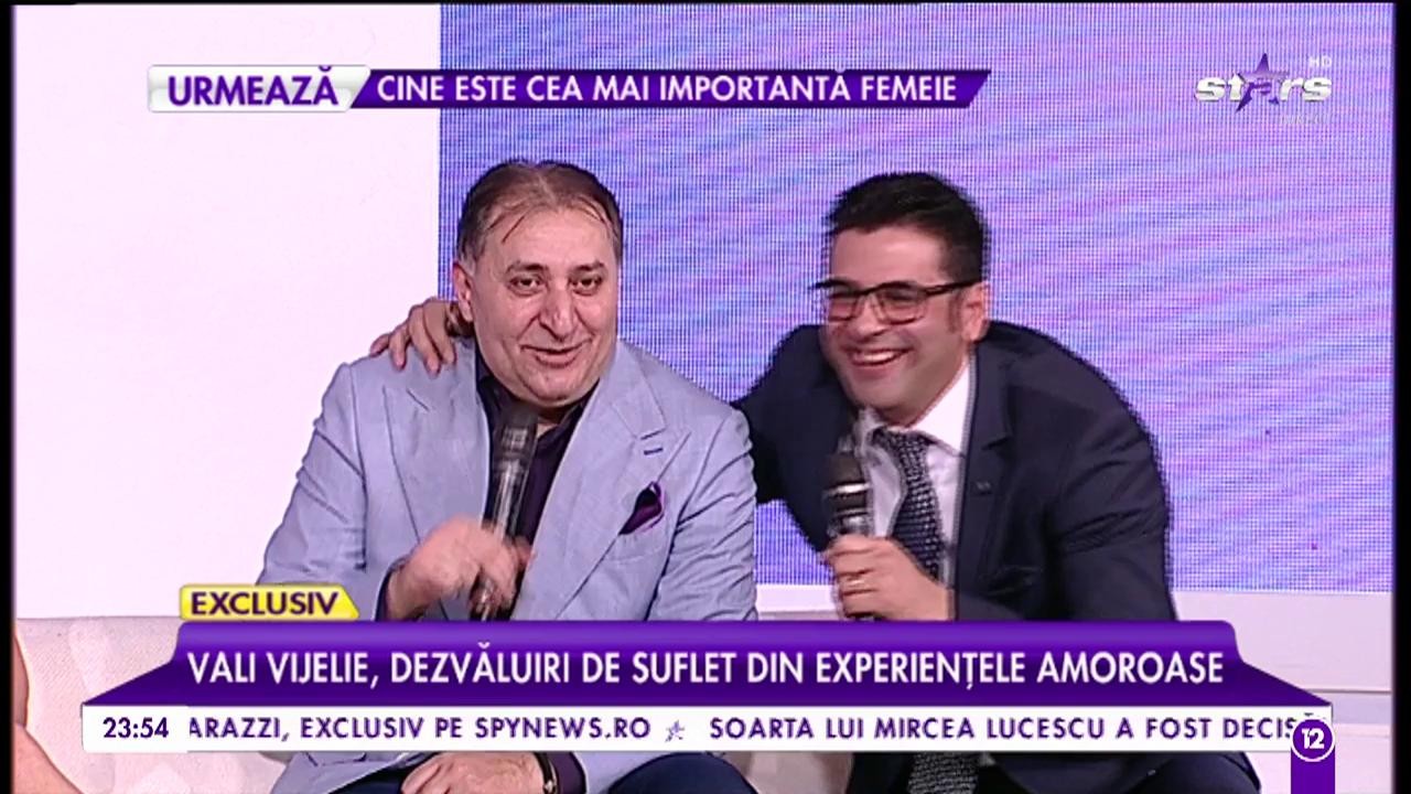 Vali Vijelie, dezvăluiri de suflet din experienţele amoroase