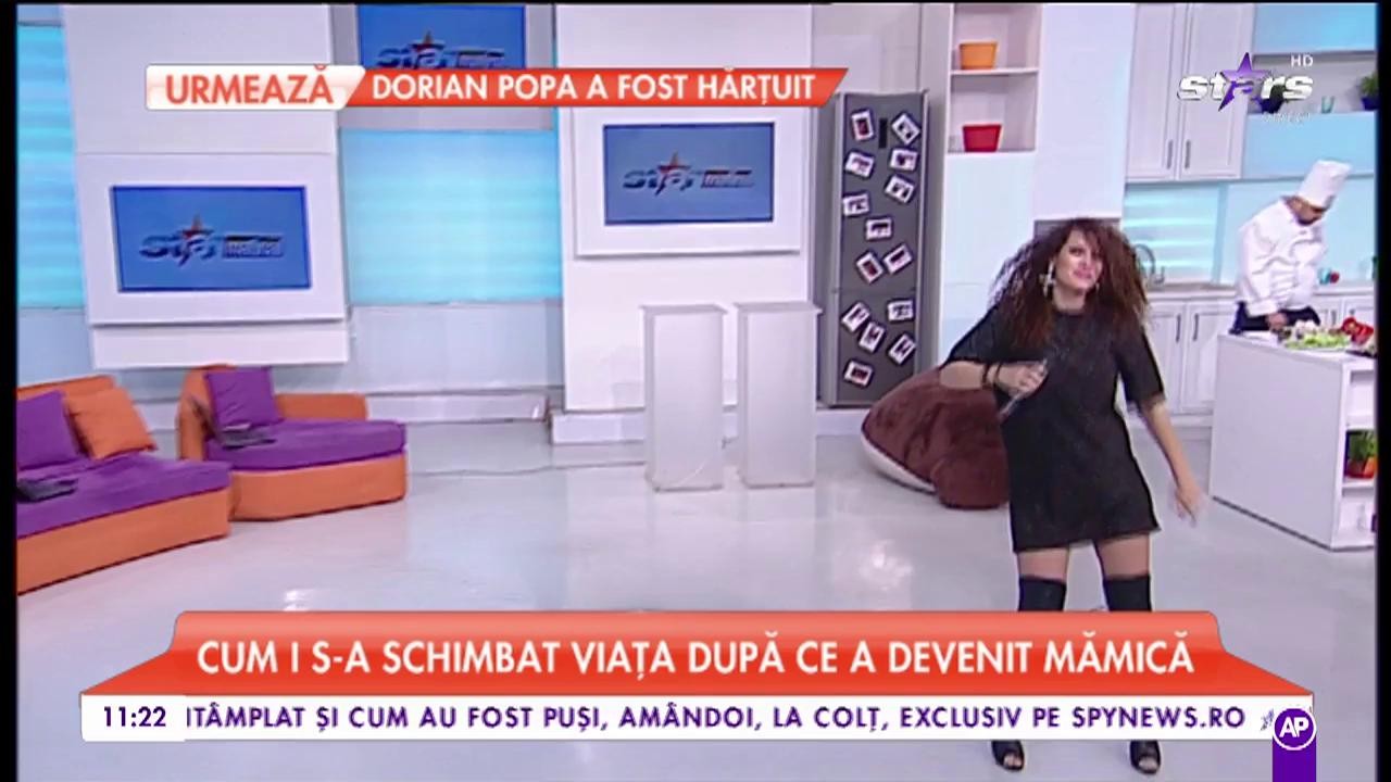 Andreea D interpretează, &icirc;n cadrul Star Matinal, una din cele mai cunoscute piese ale ei