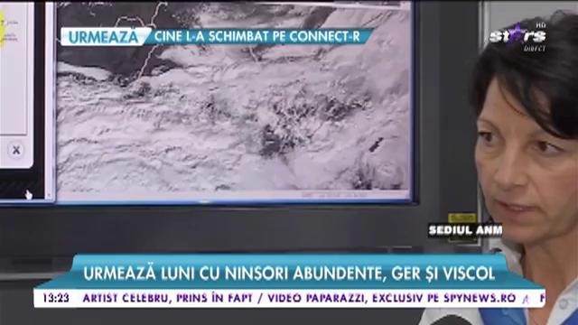 Prognoză meteo pentru această iarnă. Ciclonul &rdquo;Olaf&rdquo; se &icirc;ndreaptă spre Rom&acirc;nia