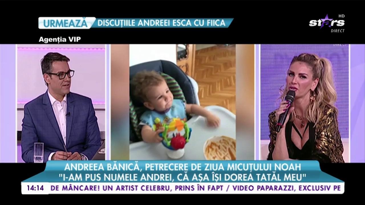 Andreea Bănică, petrecere de ziua micuțului Noah: &rdquo;I-am pus numele de Andrei, că așa &icirc;și dorea tatăl meu&rdquo;