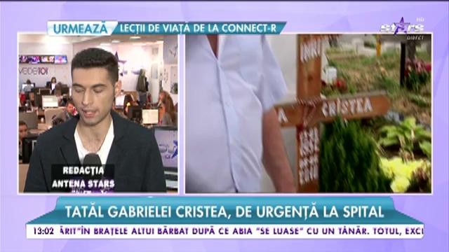 Tatăl Gabrielei Cristea  ajuns de urgență la spital