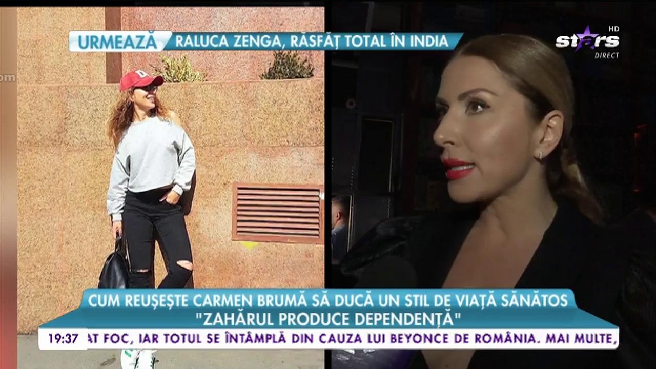 Cum reușește Carmen Brumă să ducă un stil de viață sănătos: &rdquo;Am avut 14 zile &icirc;n care nu am m&acirc;ncat zahăr&rdquo;