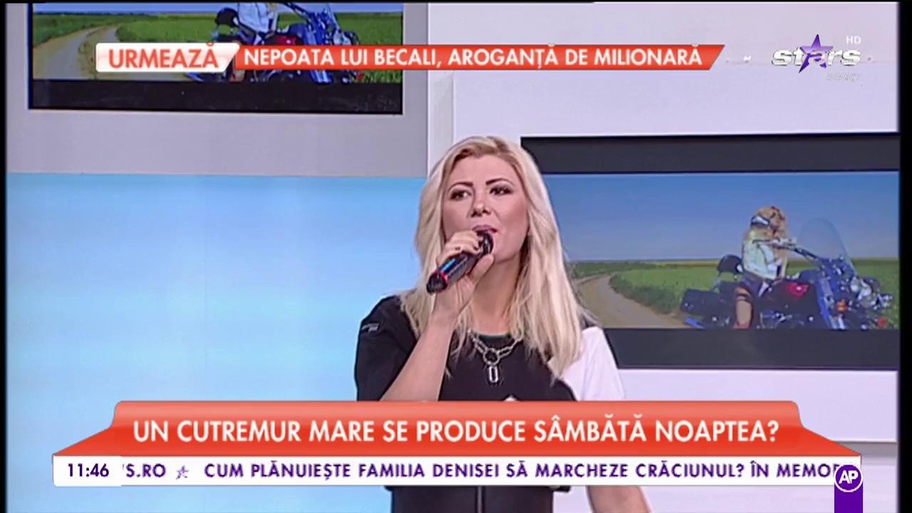Adora interpretează, &icirc;n platoul Star Matinal, piesa &rdquo;S-a dus&rdquo;
