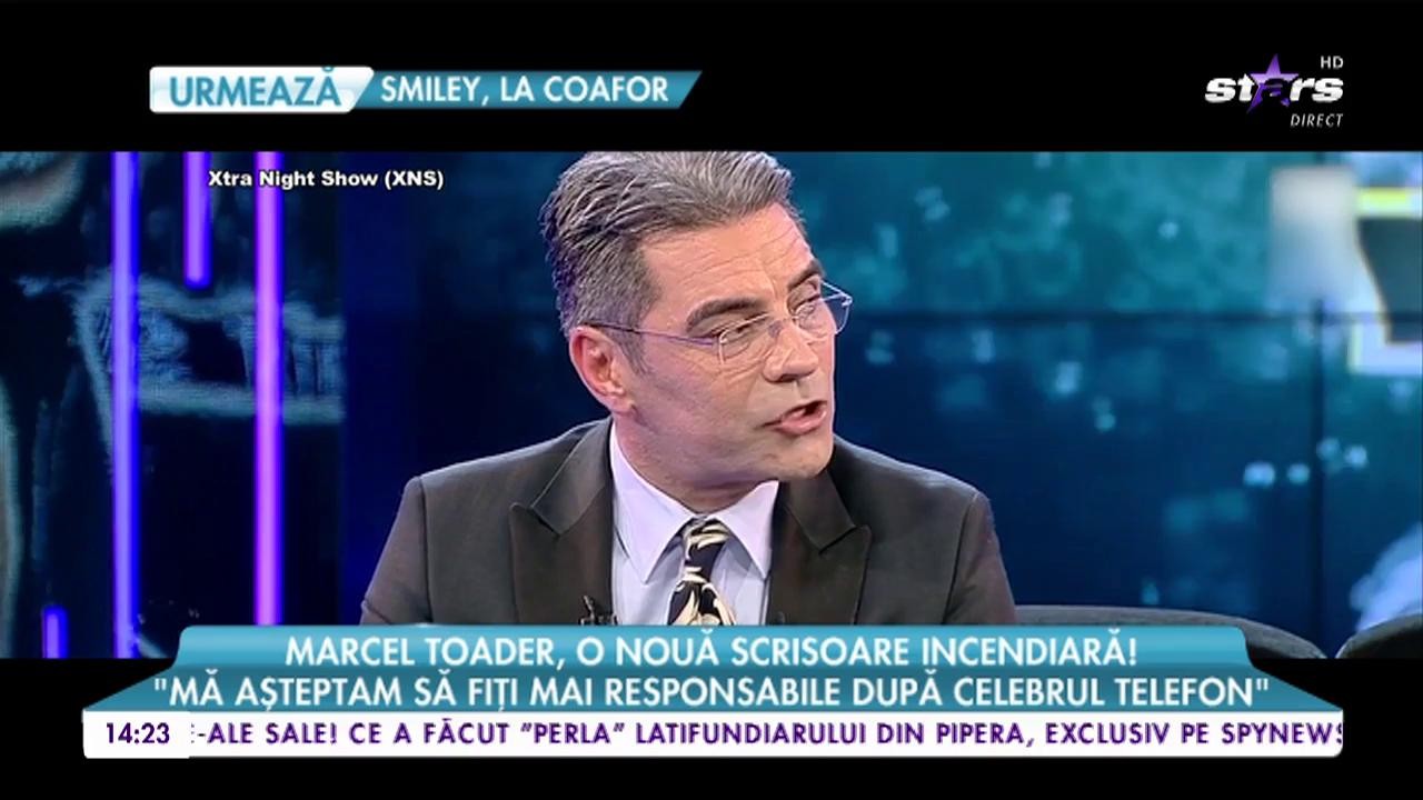 Marcel Toader, o nouă scrisoare incendară! &rdquo;Mă așteptam să fiți mai responsabile după celebrul telefon&rdquo;