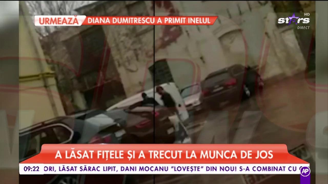 Cătălin Botezatu a lăsat fiţele şi a ajuns la munca de jos!