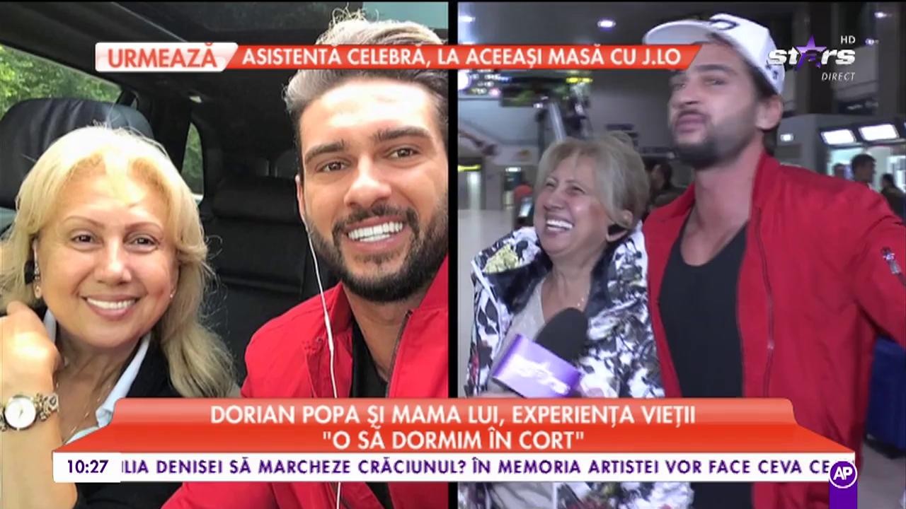Dorian Popa şi mama lui au plecat &icirc;n "Asia Express": "Tremur de emoţie"