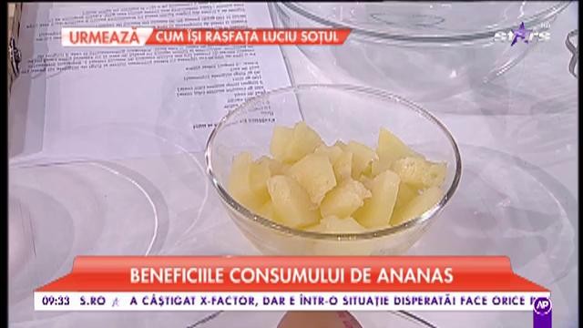 Chef Roxi a gătit o prăjitură cu nuci şi ananas