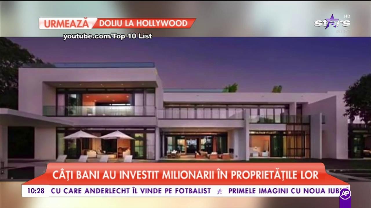 Cele mai frumoase case pe care le au sportivii