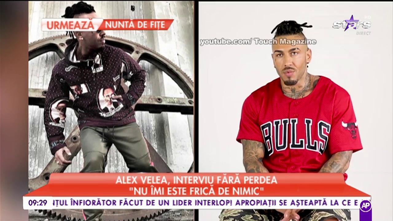 Alex Velea, interviu fără perdea: "Nu &icirc;mi este frică de nimic"