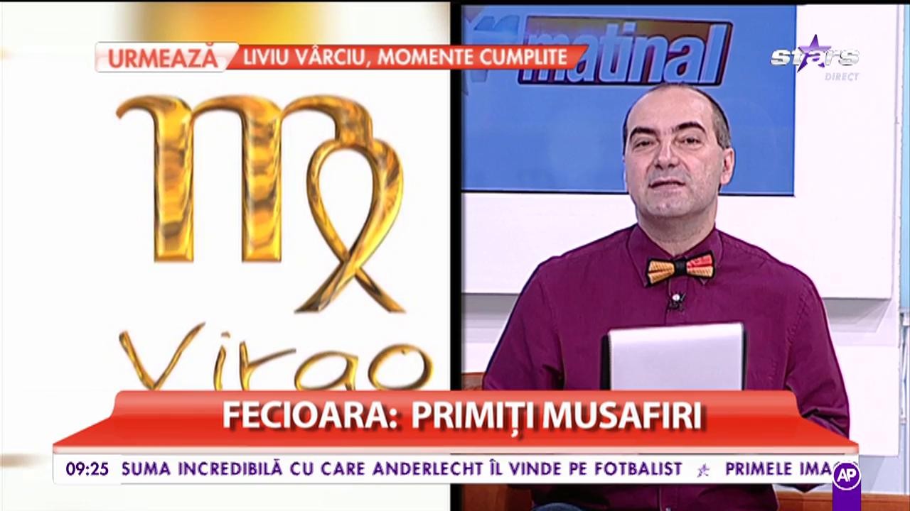 HOROSCOPUL ZILEI - 19 NOIEMBRIE: Decizii importante pentru Fecioare, noroc chior pentru Vărsători