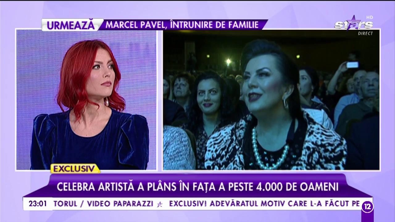 Elena Gheorghe, moment emoționant pe scena. Vedeta a simțit prezența bunicii decedate și i-a dedicat o melodie