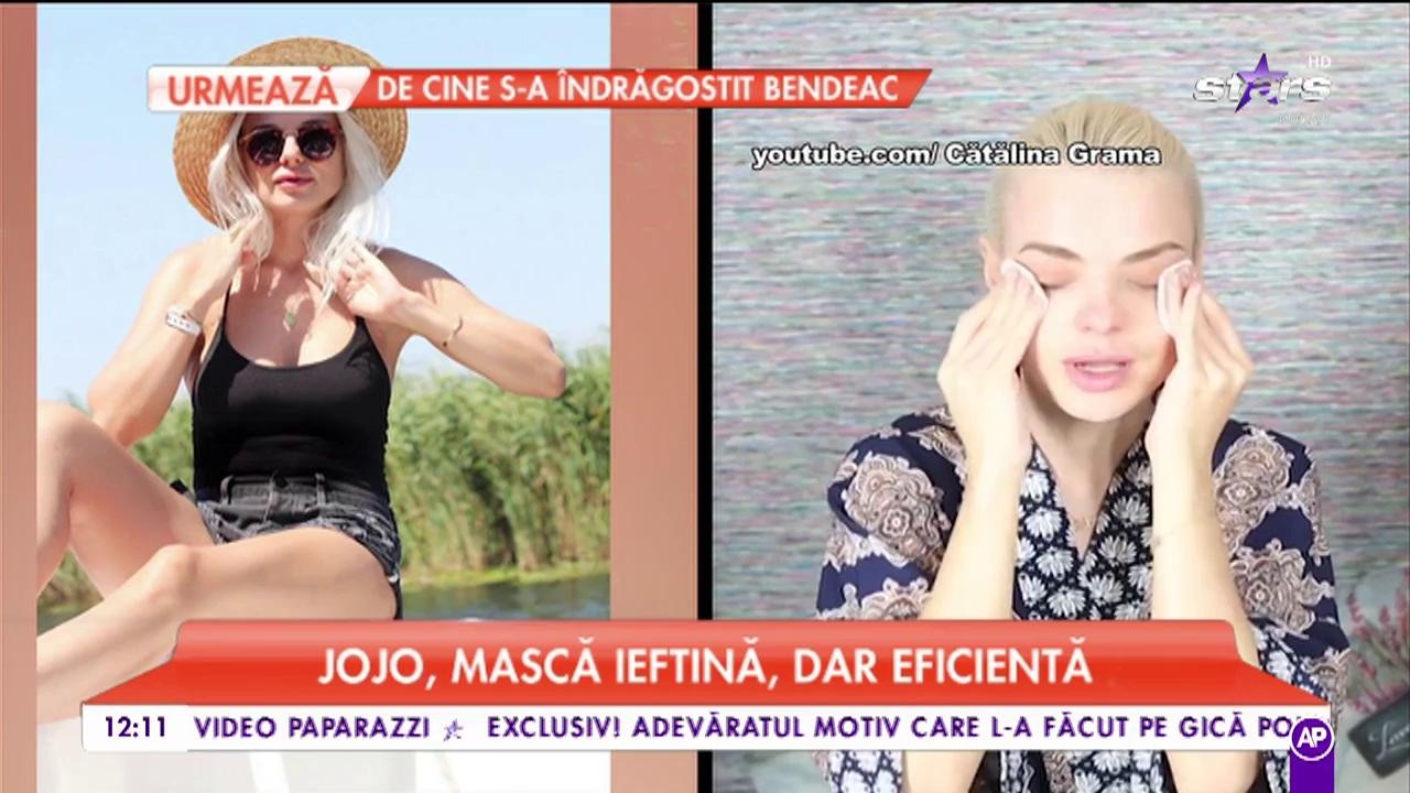 Jojo, mască ieftină, dar eficientă. Uite ce trebuie să faci ca să ai tenul de bebeluș