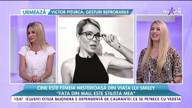 Nici nu a plecat bine Gina din Țară, că Smiley a și scos la film o altă domniță