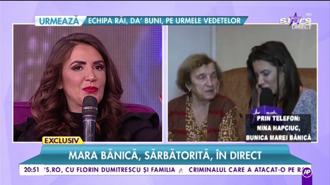 Mara Bănică vorbește cu bunica acesteia: &rdquo;Nu fac lucruri fără să &icirc;i cer voie bunicii mele&rdquo;