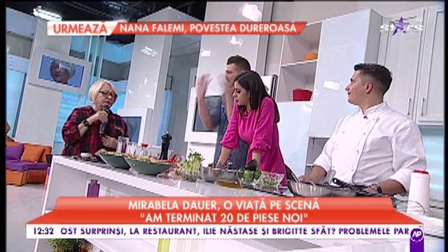 Mirabela Dauer, o viață pe scenă: &bdquo;Am terminta 20 de piese noi&rdquo;