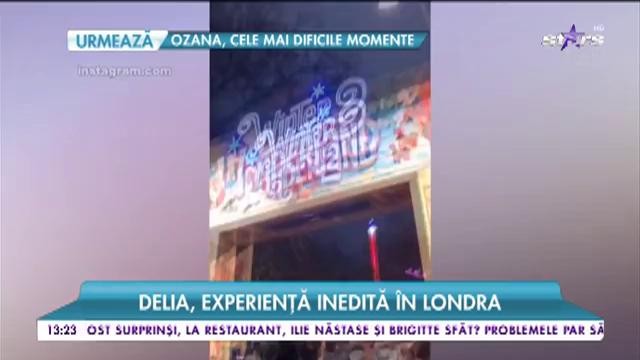 Delia, experiență inedită &icirc;n Londra. Artista și soțul ei au vizitat cele mai tari locuri