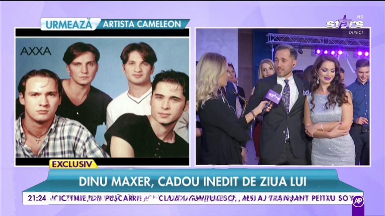 Dinu Maxer, cadou inedit de ziua lui. Artistul a &icirc;mplinit frumoasa v&acirc;rstă de 44 de ani