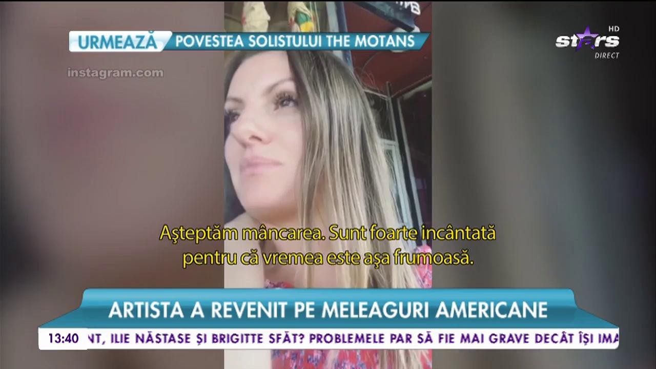 Aventura Alexandrei Stan continuă. Artista a revenit pe meleaguri americane