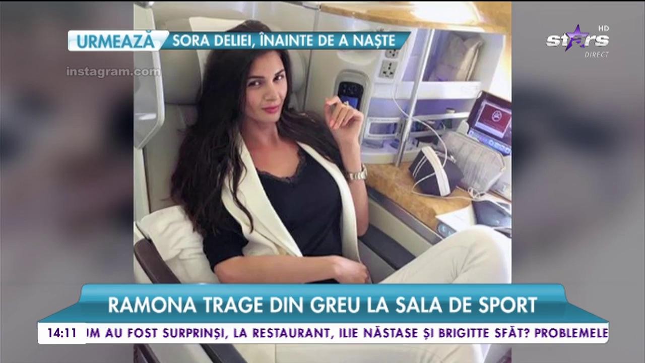 Ramona Gabor, lecții de siluetă. Șatena preferă un meniu sănătos