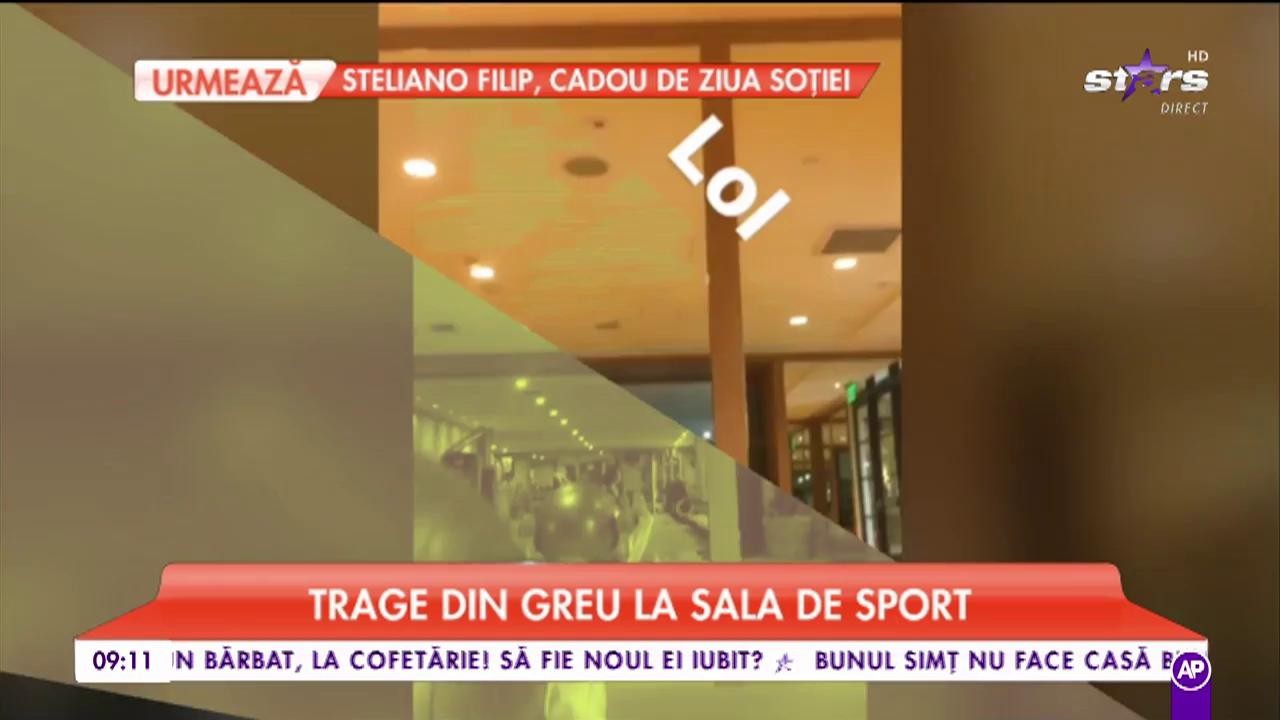 Cum se menține Ramona Gabor. Rom&acirc;nca trage din greu la sala de sport