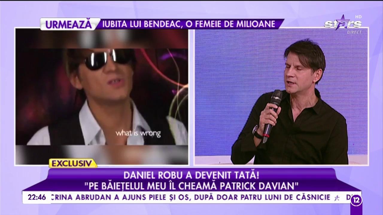 Componentul trupei &rdquo;De la Vegas&rdquo; &icirc;și deschide sufletul: &rdquo;Pe băiețelul meu &icirc;l cheama Patrick Davian&rdquo;