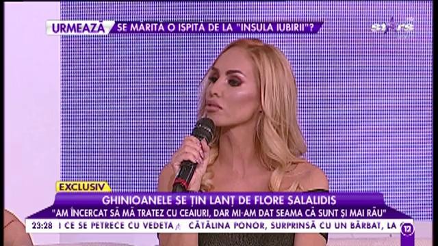 Ghinioanele se țin lanț de Flore Salalidis: &rdquo;&Icirc;mi doresc să mă &icirc;ndrăgostesc de un bărbat fermecător&rdquo;