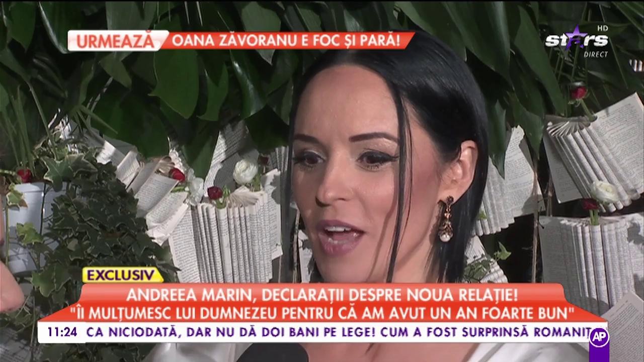 Andreea Marin, declarații despre noua relație: &bdquo;Sunt &icirc;mplinită sufletește datorită omului de l&acirc;ngă mine&rdquo;