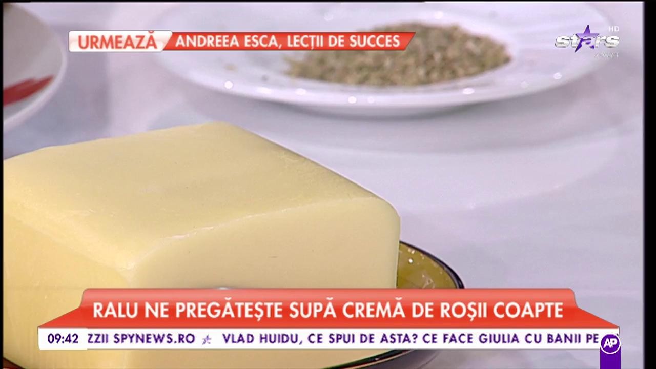 Chef Ralu ne pregătește &bdquo;Supă cremă de roșii coapte&rdquo;