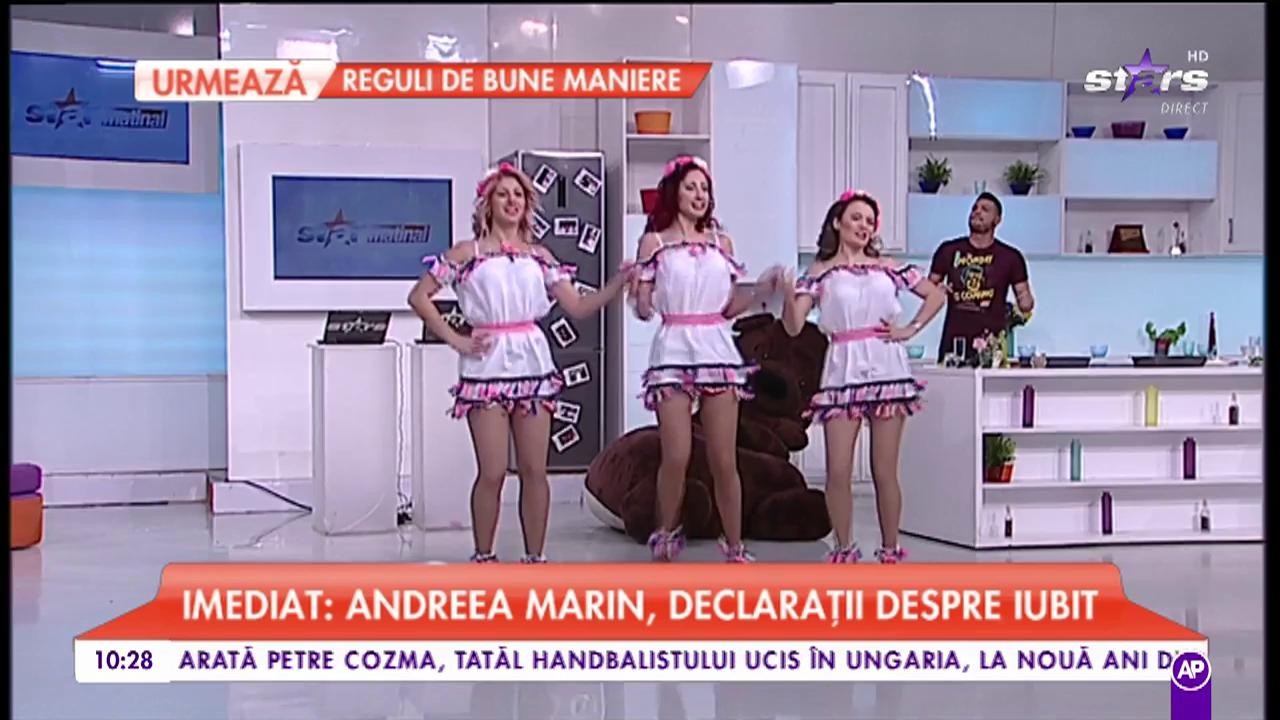 Joc și voie bună &icirc;n platoul matinalilor, alături de trupa de dans Gold ART Cabaret