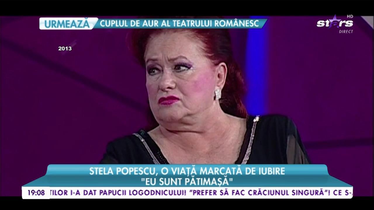 Stela Popescu, o viață marcată de iubire