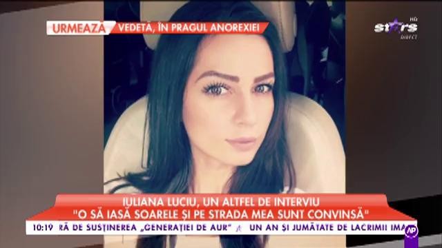 Iuliana Luciu, un altfel de interviu: &bdquo;&Icirc;mi face plăcere să stau singură&rdquo;