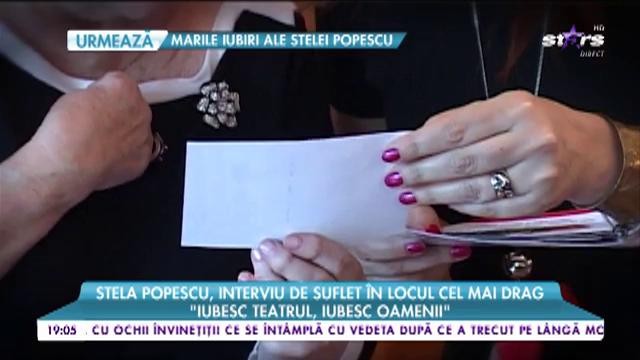 Stela Popescu, interviu de suflet &icirc;n locul cel mai drag: "Este imposibil să te iubească toată lumea"