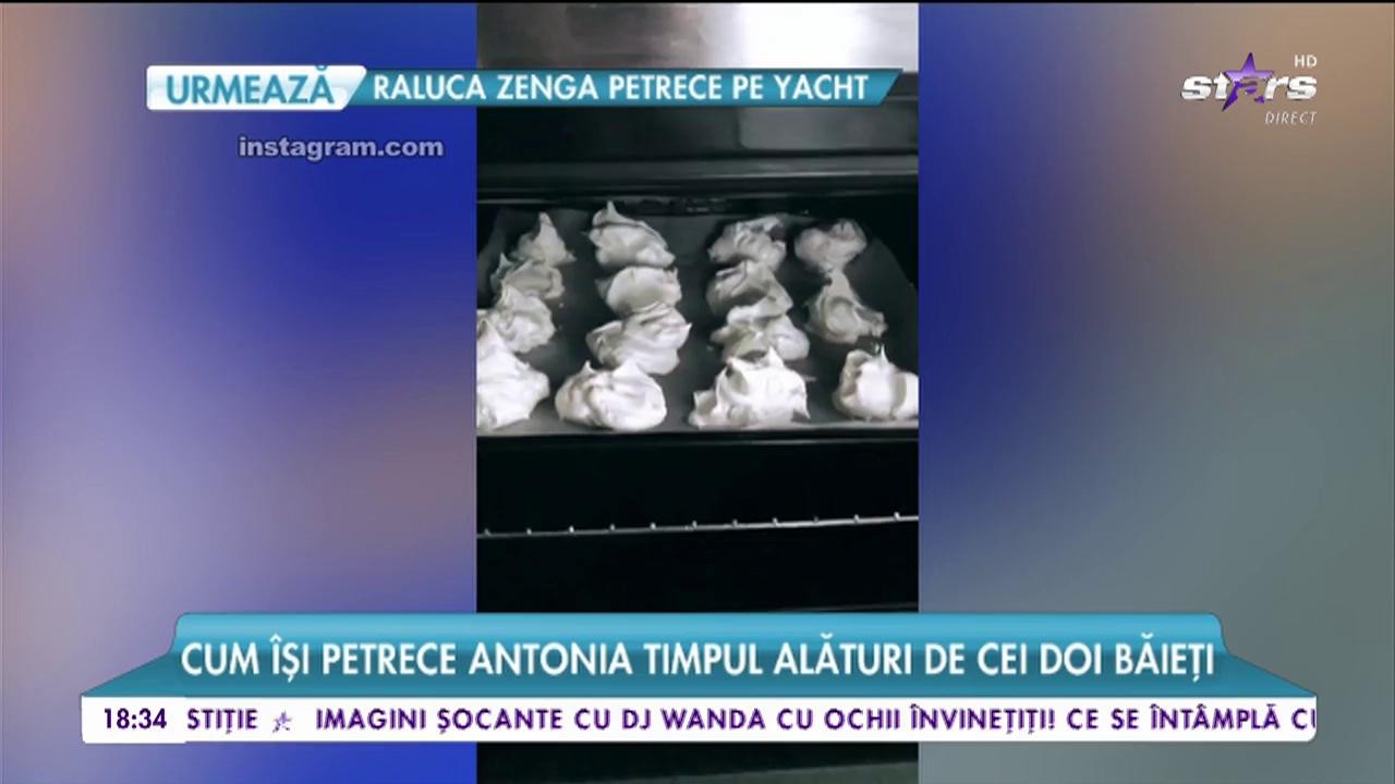 Cum &icirc;și petrece Antonia timpul cu cei doi băieți