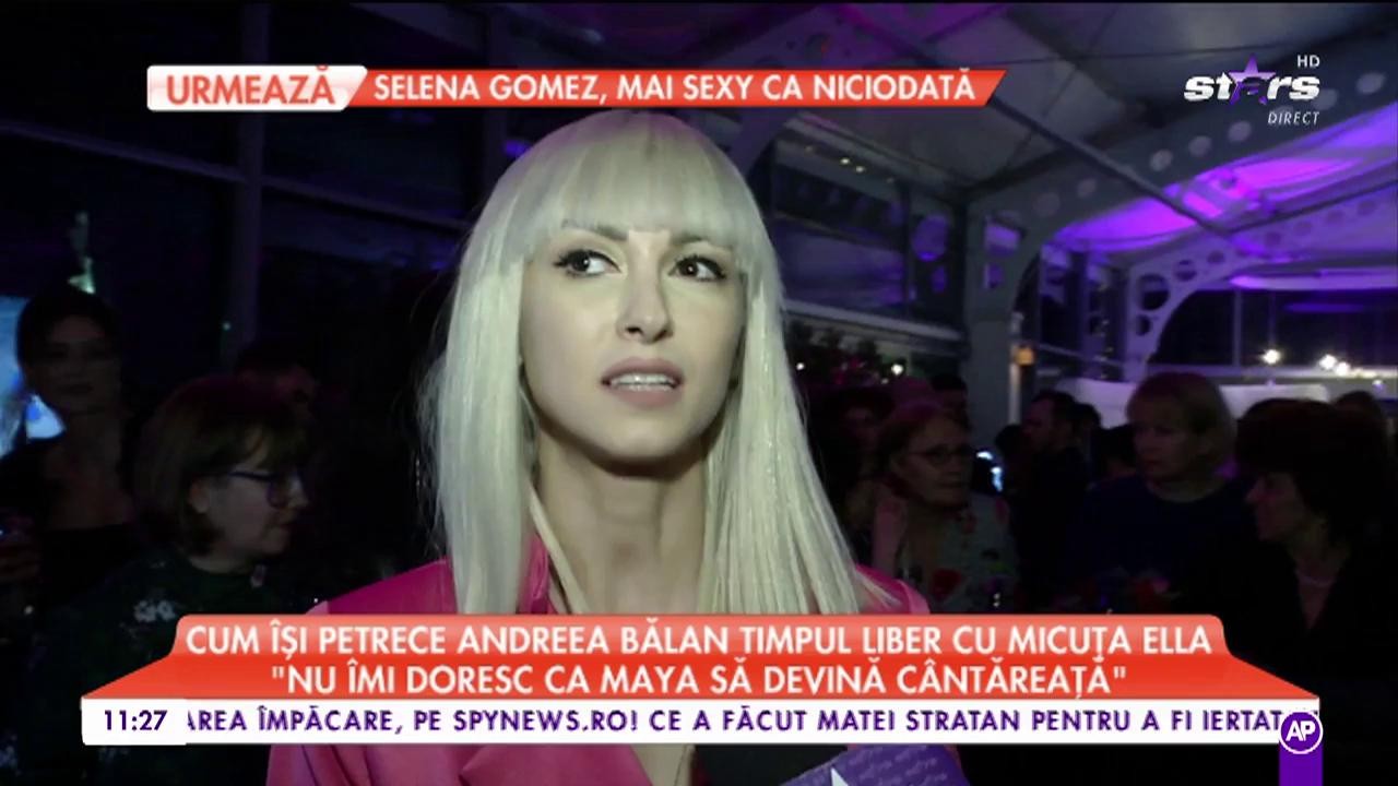 Cum &icirc;și petrece Andreea Bălan timpul liber cu micuța Ella: &bdquo;Eu am sacrificat tot&rdquo;