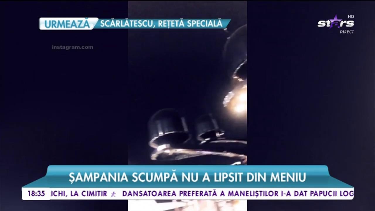 Raluca Zenga petrecere pe yacht. Șampania scumpă nu a lipsit din meniu