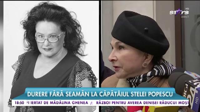 Durere fără seamăn la căpăt&acirc;iul Stelei Popescu