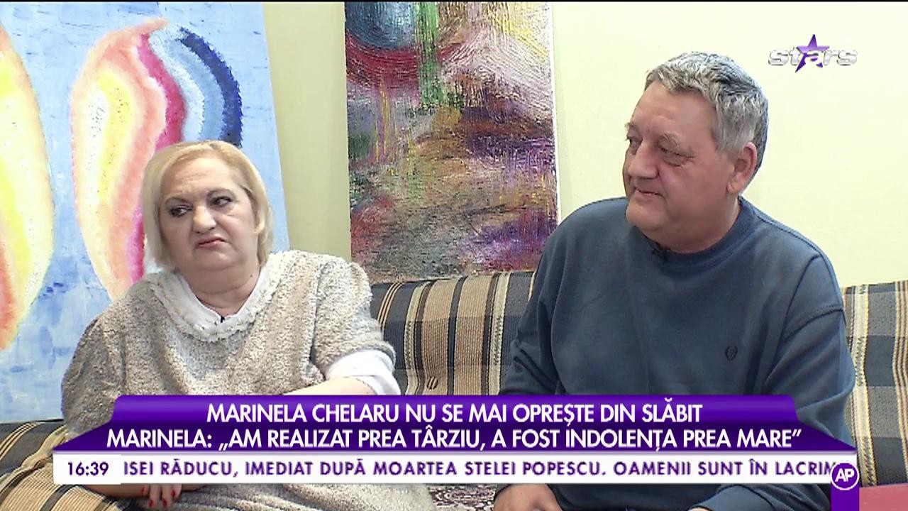 Marinela Chelaru: „Este o iubire foarte mare între mine și soțul meu”