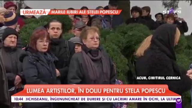 Fiica Stelei Popescu, &icirc;mpietrită de durere