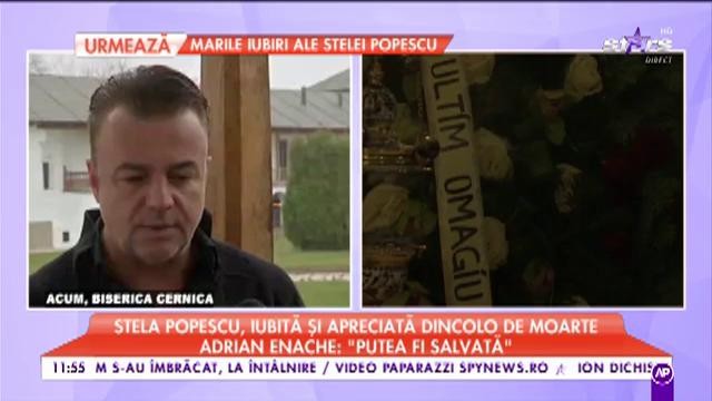Adrian Enache: &bdquo;Steluța noastră dragă nu a murit, ea va fi mereu cu noi&rdquo;